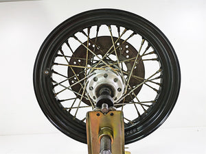 2008 Harley FLSTSB Cross Bones Straight 16x3 Front Wheel Spoke Rim 44937-08 | Mototech271