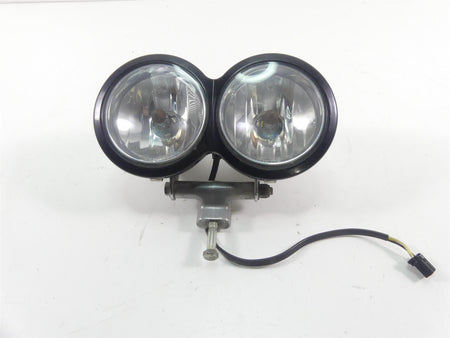 2014 Harley FXDF Dyna Fat Bob Dual Chrome Headlight Head Light Lamp 67700167 {{ shop.shopifyCountryName }} - Mototech271