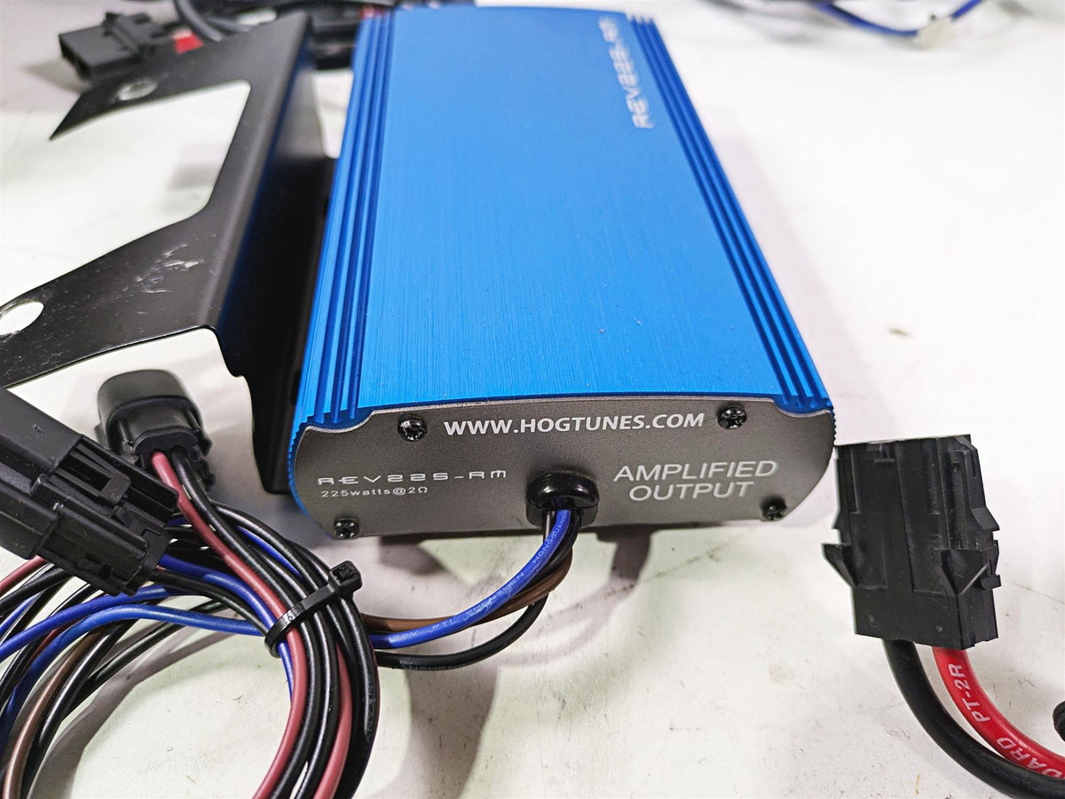 2014 -UP Harley Touring Hogtunes Rear Speaker Amp & Saddle Bag Lid Set REV225 692-XL {{ shop.shopifyCountryName }} - Mototech271