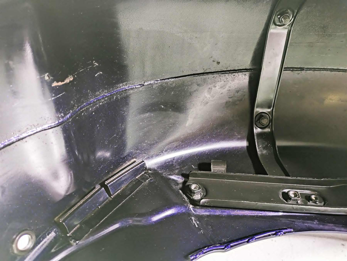 2002 Honda VTX1800 Retro Rear Fender Pearl Chromium Purple 80110-MCV-S10 {{ shop.shopifyCountryName }} - Mototech271