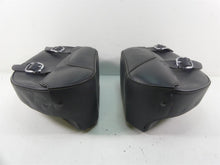 Load image into Gallery viewer, 2014 Harley FXDL Dyna Low Rider Oem Leather Saddle Bag &amp; Blinker Set 90369-06
