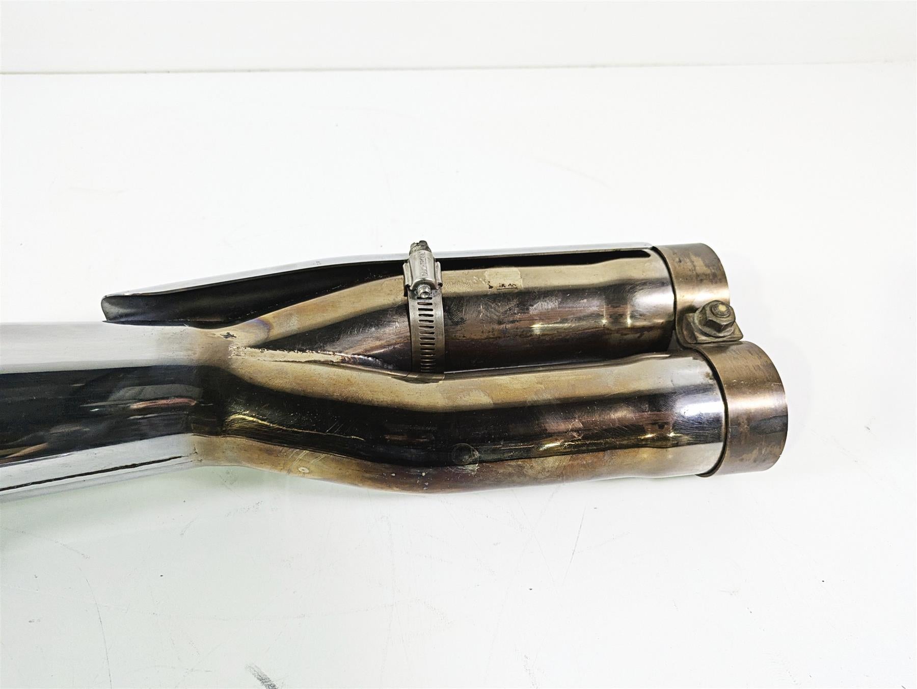 2006 Harley VRSCR Street V-Rod CFR Slip On Exhaust Pipe Muffler Set VEX001 {{ shop.shopifyCountryName }} - Mototech271