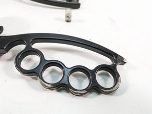 2009 Harley FXDF Dyna Fat Bob Clutch Perch & Brass Knuckle Lever Set 38608-96