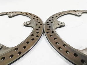 2012 BMW R1200R K27 Front Brake Disc Rotor Set 34117701459 | Mototech271