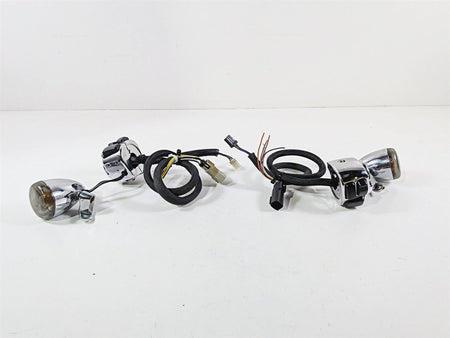 2008 Harley FXDSE CVO Dyna Left & Right Chrome Hand Control Switch 71682-06A-Mototech271