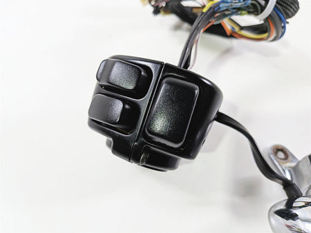 2011 Harley FXDF Dyna Fat Bob Left Hand Control Switch & Turn Signal 71682-06A {{ shop.shopifyCountryName }} - Mototech271