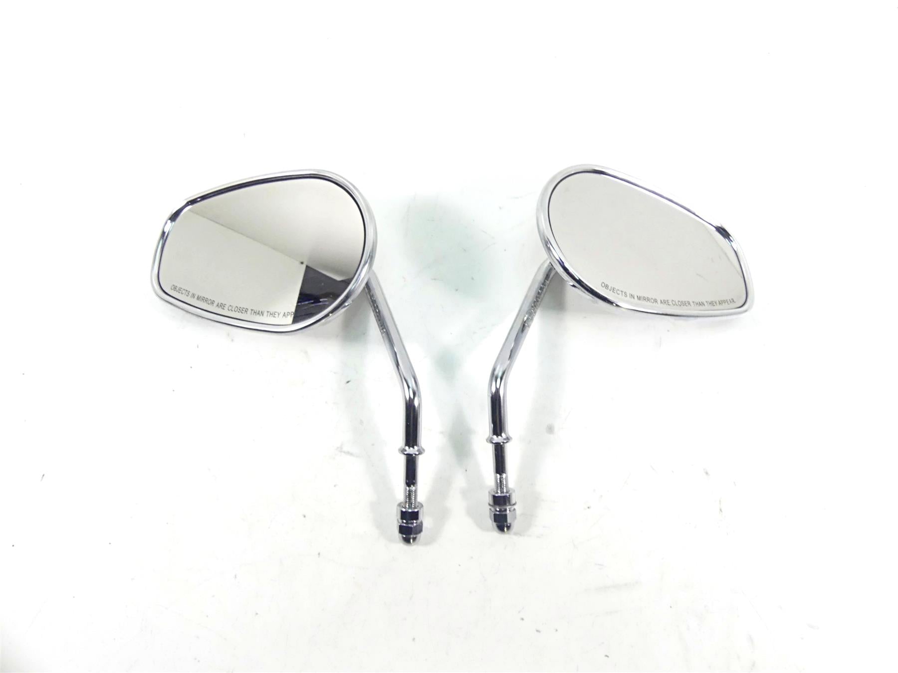 2005 Harley VRSCSE CVO V-Rod Rear View Chrome Mirror Set 91845-03B 91840-03B {{ shop.shopifyCountryName }} - Mototech271