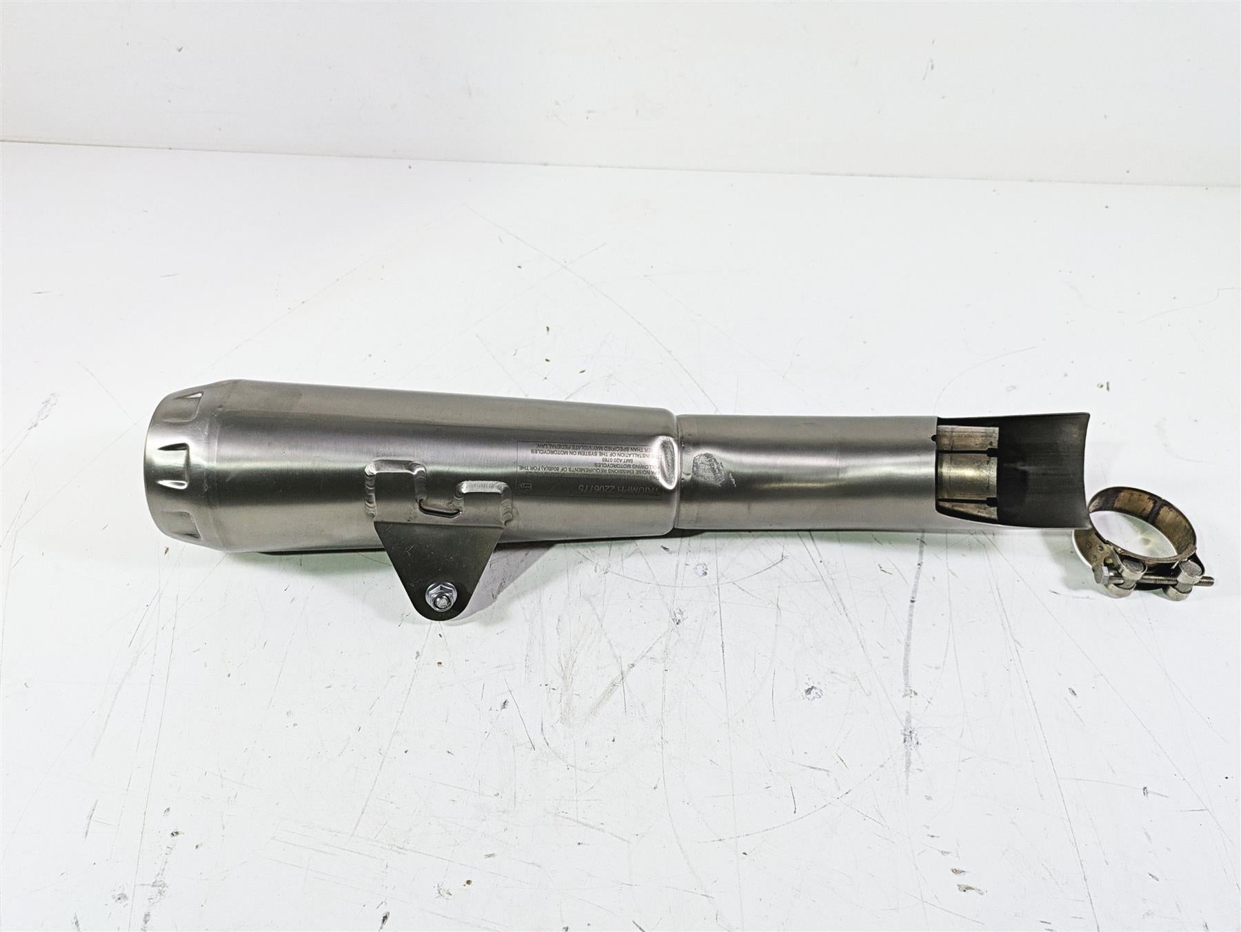 2020 Triumph Daytona 765 Moto2 Arrow Exhaust Muffler Pipe T2206775 {{ shop.shopifyCountryName }} - Mototech271
