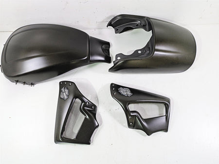 2010 Harley VRSCF Muscle Rod Bestem Carbon Fiber Tank Side Rear Fender Covers {{ shop.shopifyCountryName }} - Mototech271