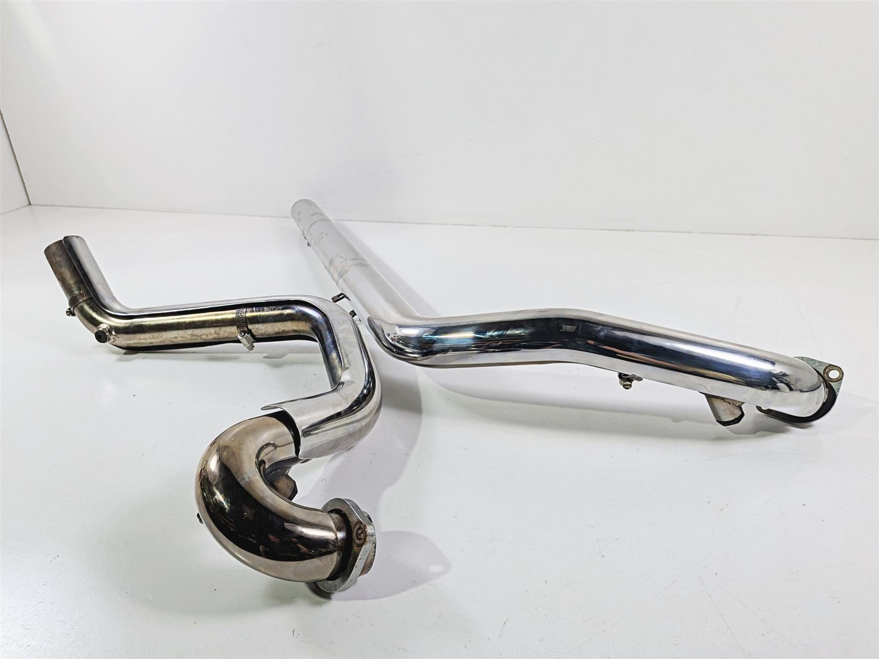 2004 Harley Touring FLTRI Road Glide Bassani True Dual Exhaust Header 11215A-Mototech271