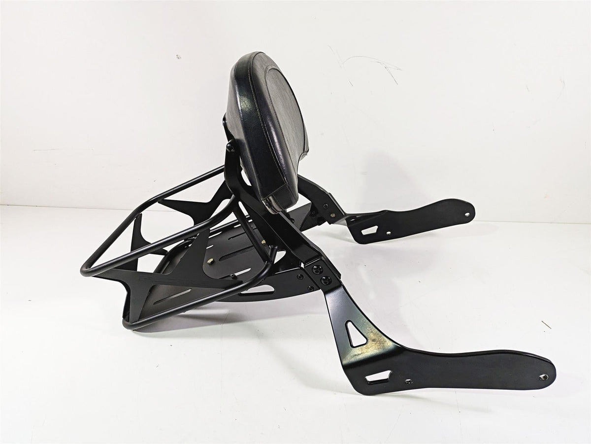2016 Suzuki M109R VZR1800 Boulevard Black Sissy Bar + Basket Set 990A0-75059-BLK {{ shop.shopifyCountryName }} - Mototech271