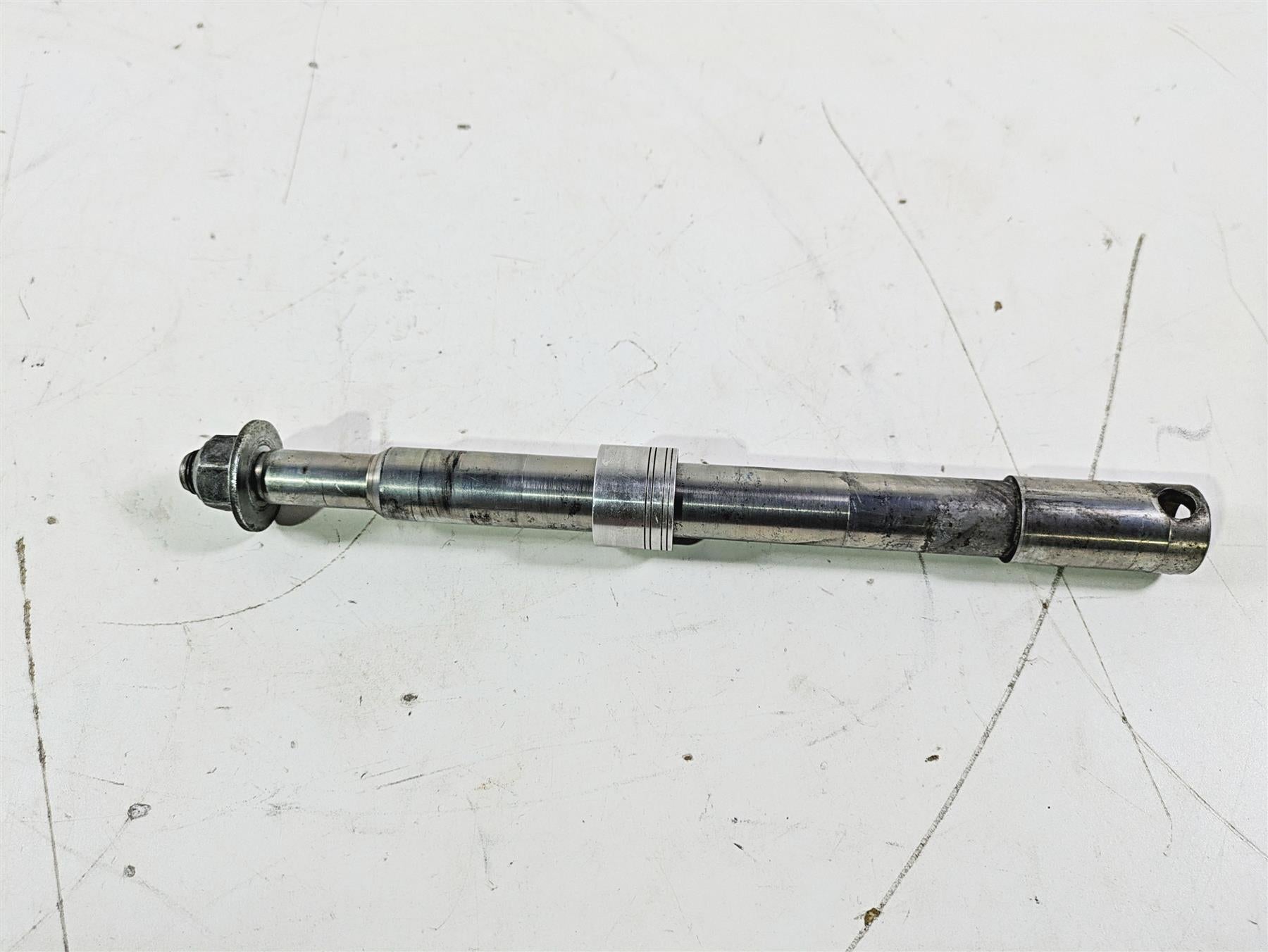2008 Harley Touring FLHTP Electra Glide Front Axle Wheel Spindle 41547-07A {{ shop.shopifyCountryName }} - Mototech271