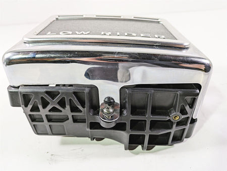 2014 Harley FXDL Dyna Low Rider Battery Tray & Chrome Cover 61300151 70379-06B {{ shop.shopifyCountryName }} - Mototech271