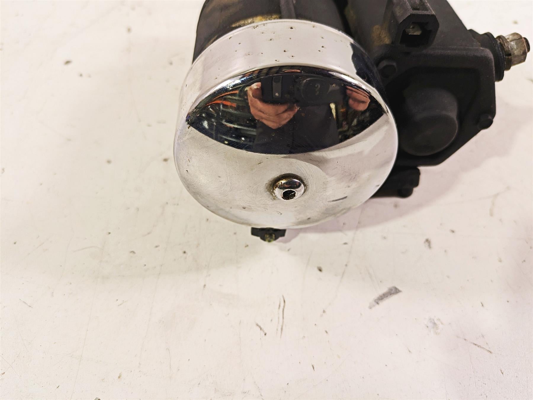 2003 Harley Touring FLHTCUI 100TH E-Glide Engine Starter Motor 31553-94B {{ shop.shopifyCountryName }} - Mototech271