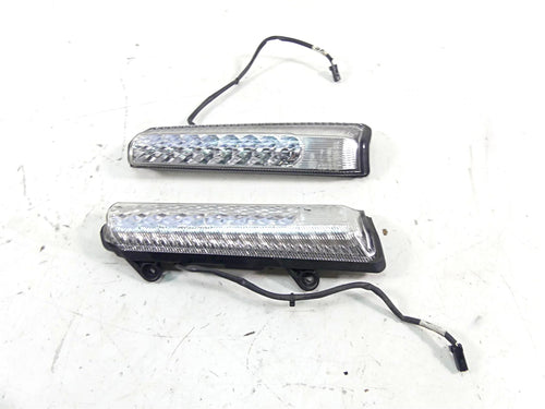 2013 Ducati Diavel Red Front Blinker Turn Signal Set 53010271A 53010261A | Mototech271