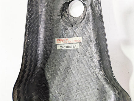 2009 Ducati Hypermotard 1100 S Carbon Fiber Timing Belt Cover 24510851A 24510861-Mototech271