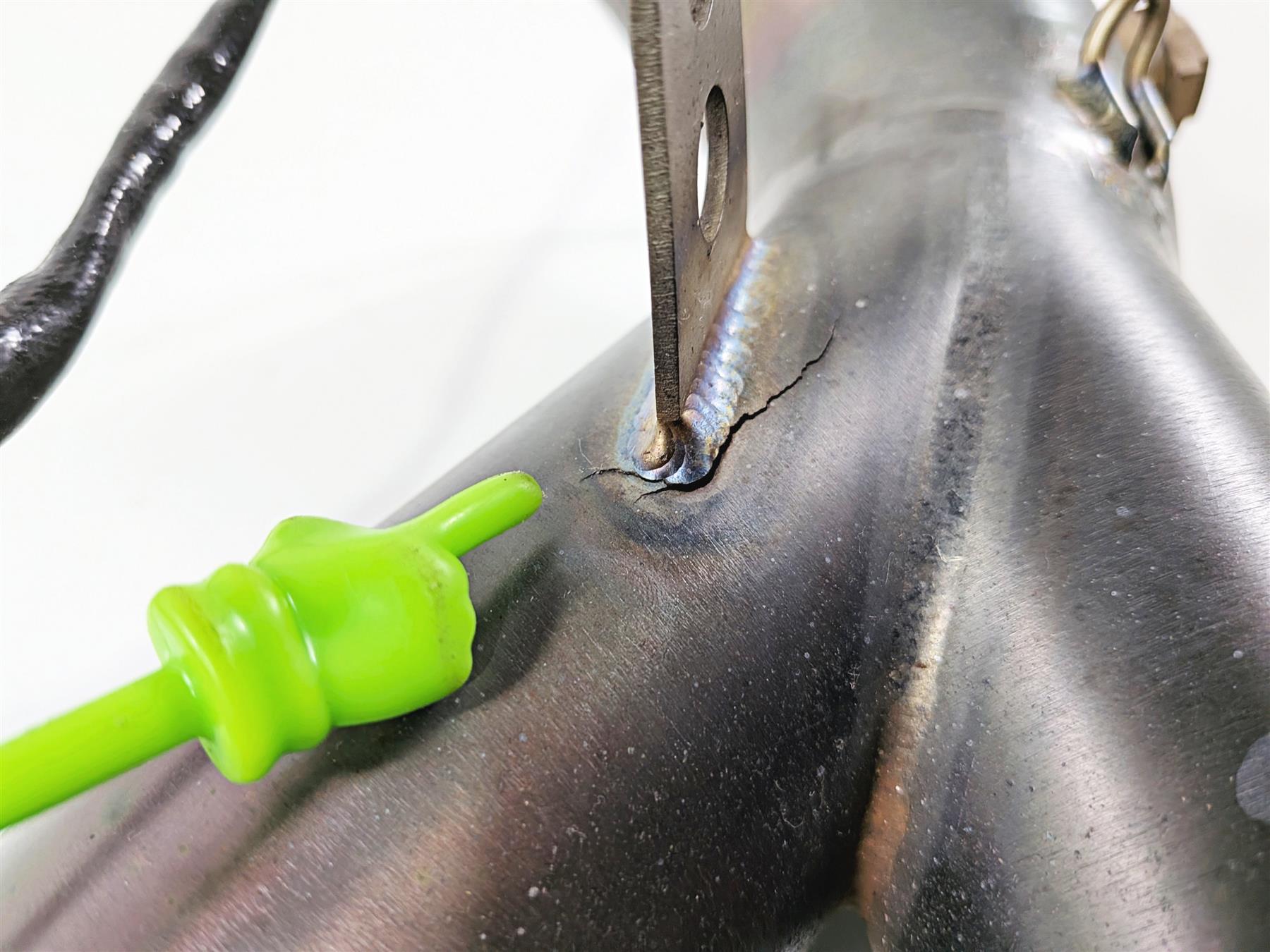 2016 Yamaha YZF R1 RN32 Titanium Aftermarket Y-Pipe Mid Section - READ {{ shop.shopifyCountryName }} - Mototech271