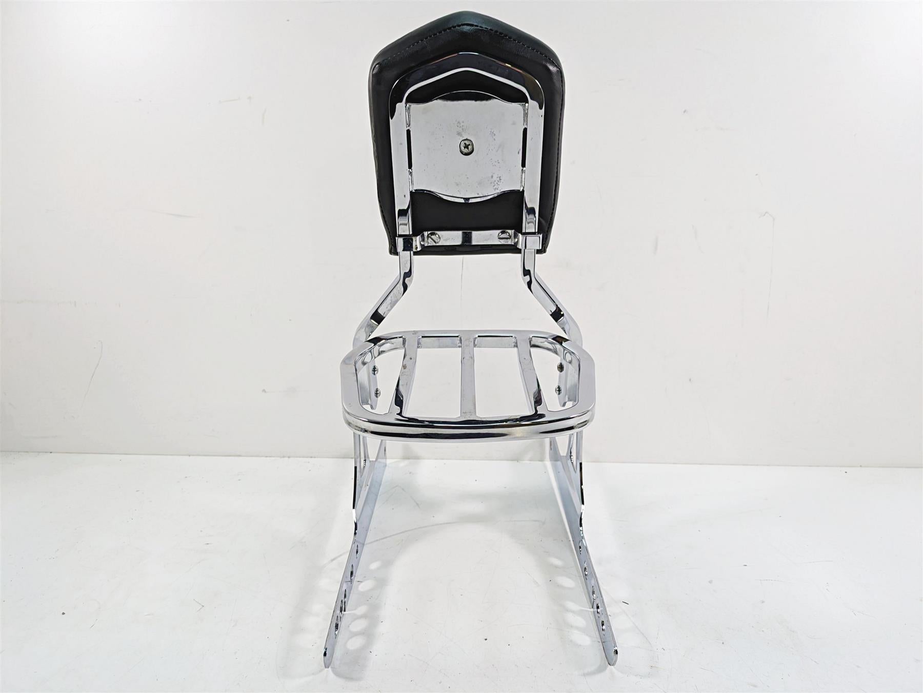 2009 Harley Dyna FXDFSE CVO Fat Bob Sissybar Sissy Bar Backrest + Luggage Rack {{ shop.shopifyCountryName }} - Mototech271