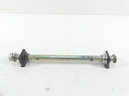 2007 Yamaha XVS1300 V-Star Rear 20mm Spindle Axle & Adjusters 3D8-25381-00-00 {{ shop.shopifyCountryName }} - Mototech271