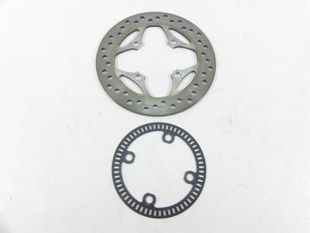 2018 Triumph Street Triple 765RS Rear Brake Disc Rotor & Abs Ring T2021806 {{ shop.shopifyCountryName }} - Mototech271