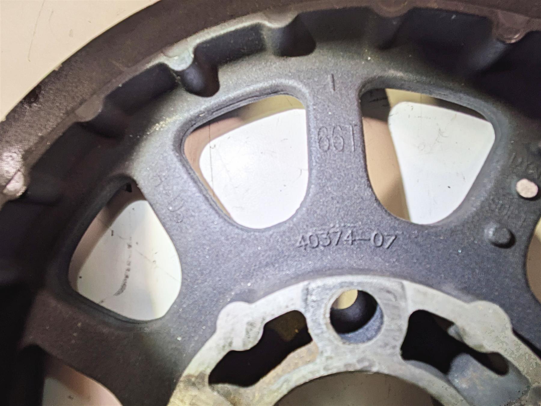 2016 Harley FXDL Dyna Low Rider Rear Drive Belt Sprocket 66T 1" 40374-07 {{ shop.shopifyCountryName }} - Mototech271