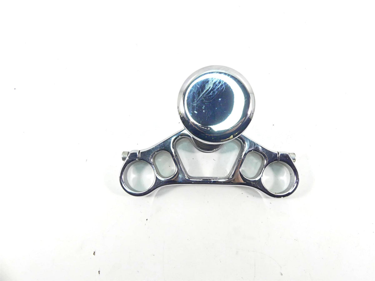 2005 Harley VRSCSE CVO V-Rod Chrome Lower Triple Tree Clamp 49mm 46771-02 {{ shop.shopifyCountryName }} - Mototech271