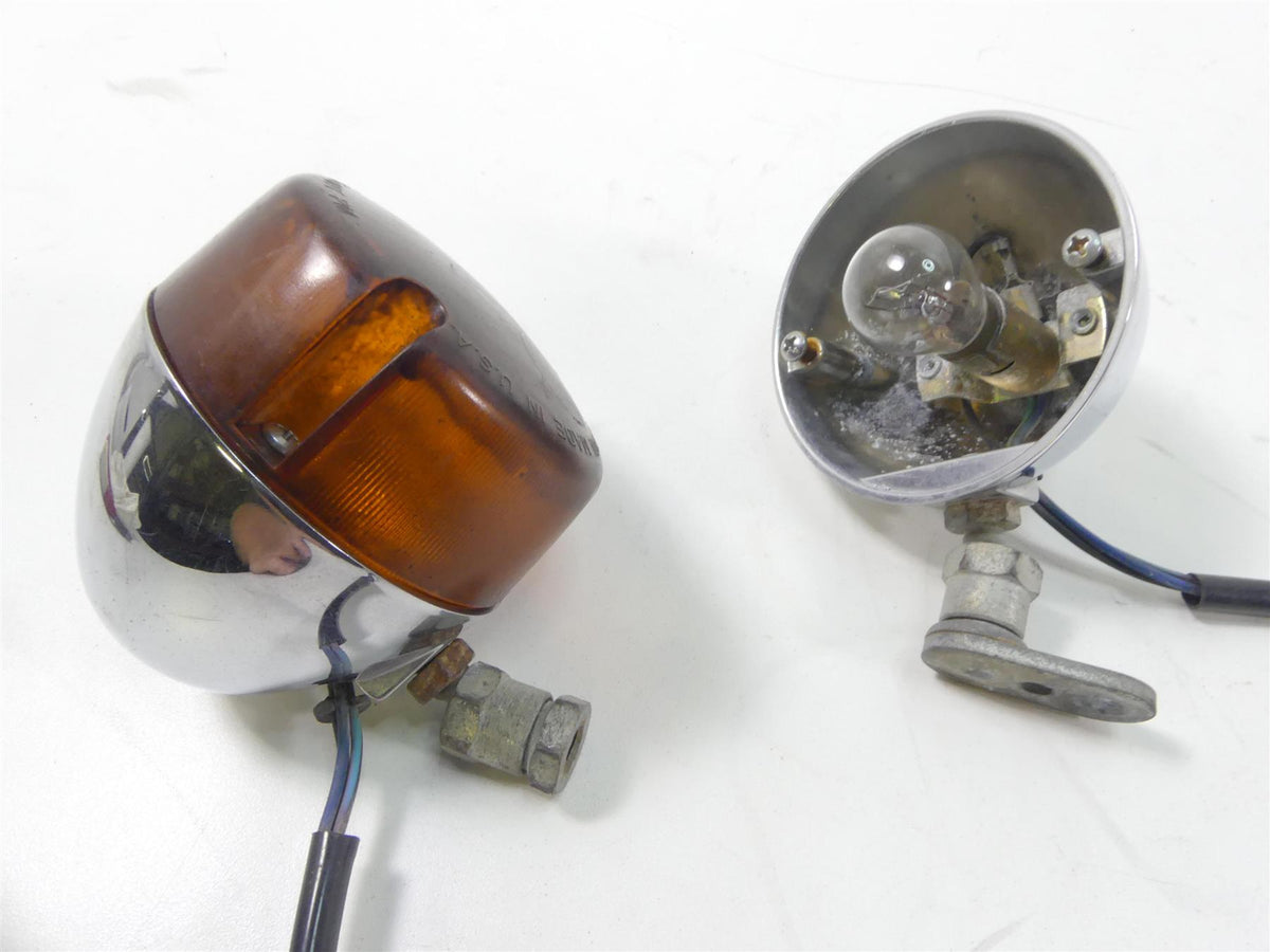 1999 Harley Davidson Sportster XL1200 Front Turn Signal Blinker Set 68709-94 {{ shop.shopifyCountryName }} - Mototech271