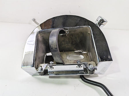 2008 Ultima Motorcycles Fat Bastard Chrome Oil Tank Reservoir & Lines {{ shop.shopifyCountryName }} - Mototech271