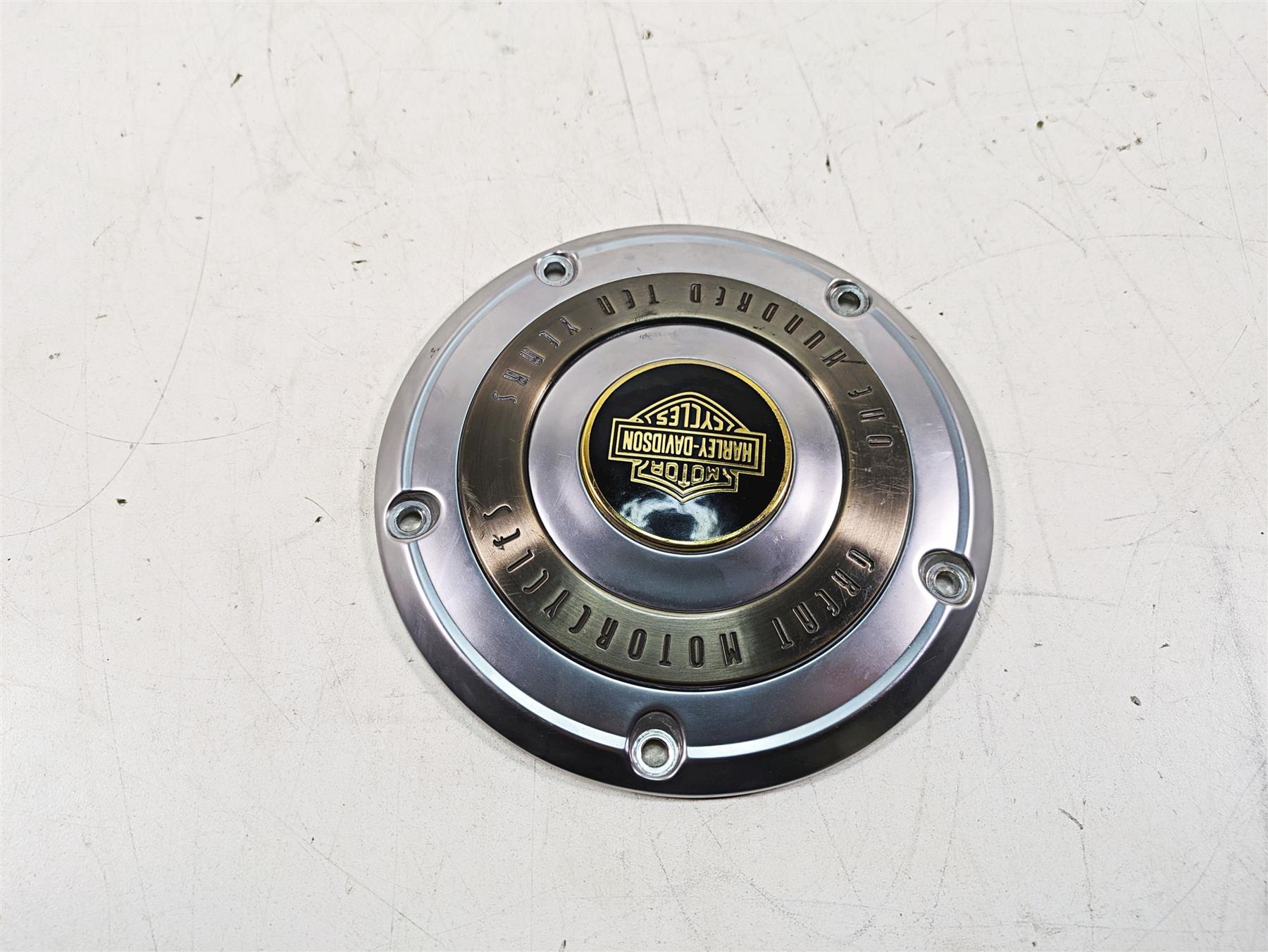 2013 Harley Softail FLSTFB Fat Boy Lo 100 Annivers. Derby Clutch Cover 25700188 | Mototech271