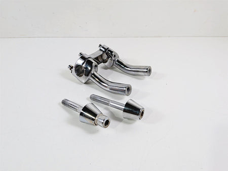 1995 Harley XL883 Sportster Hugger Handlebar Chrome Riser 5" tall 2" Pullback {{ shop.shopifyCountryName }} - Mototech271