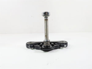 2016 Harley FXDF Dyna Fat Bob Lower Triple Tree Steering Clamp Black 48659-09