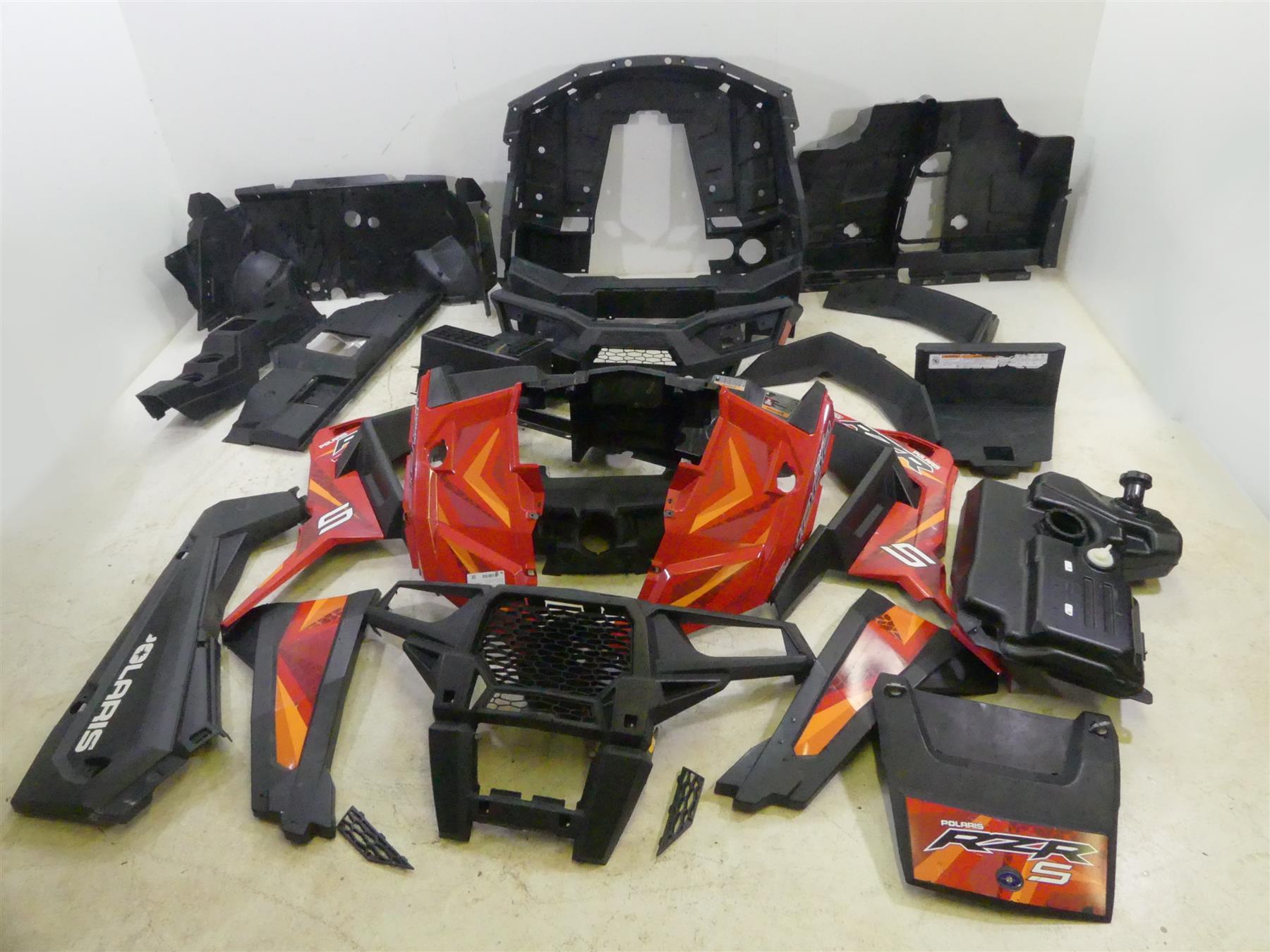 2017 Polaris RZR 1000 S Plastic Cover Fairing Door Panel Interior Gas Tank Set