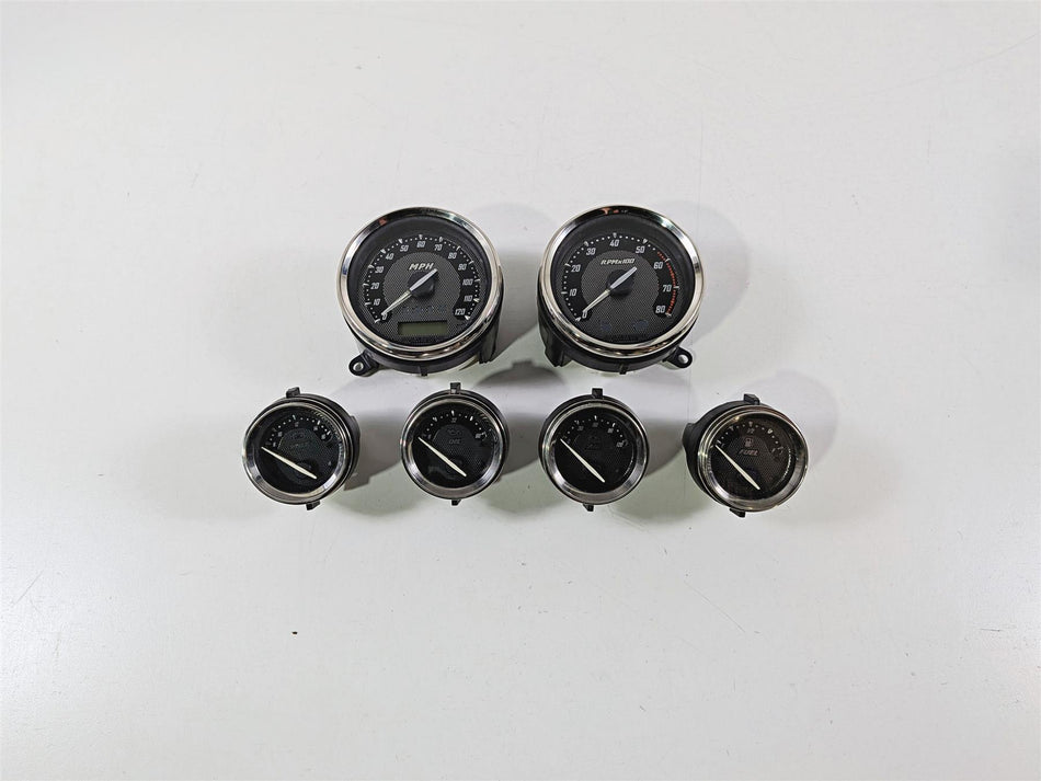 2011 Harley Touring FLHTCU CVO Electra Glide Speedometer Gauge Set 34k 74740-10-Mototech271
