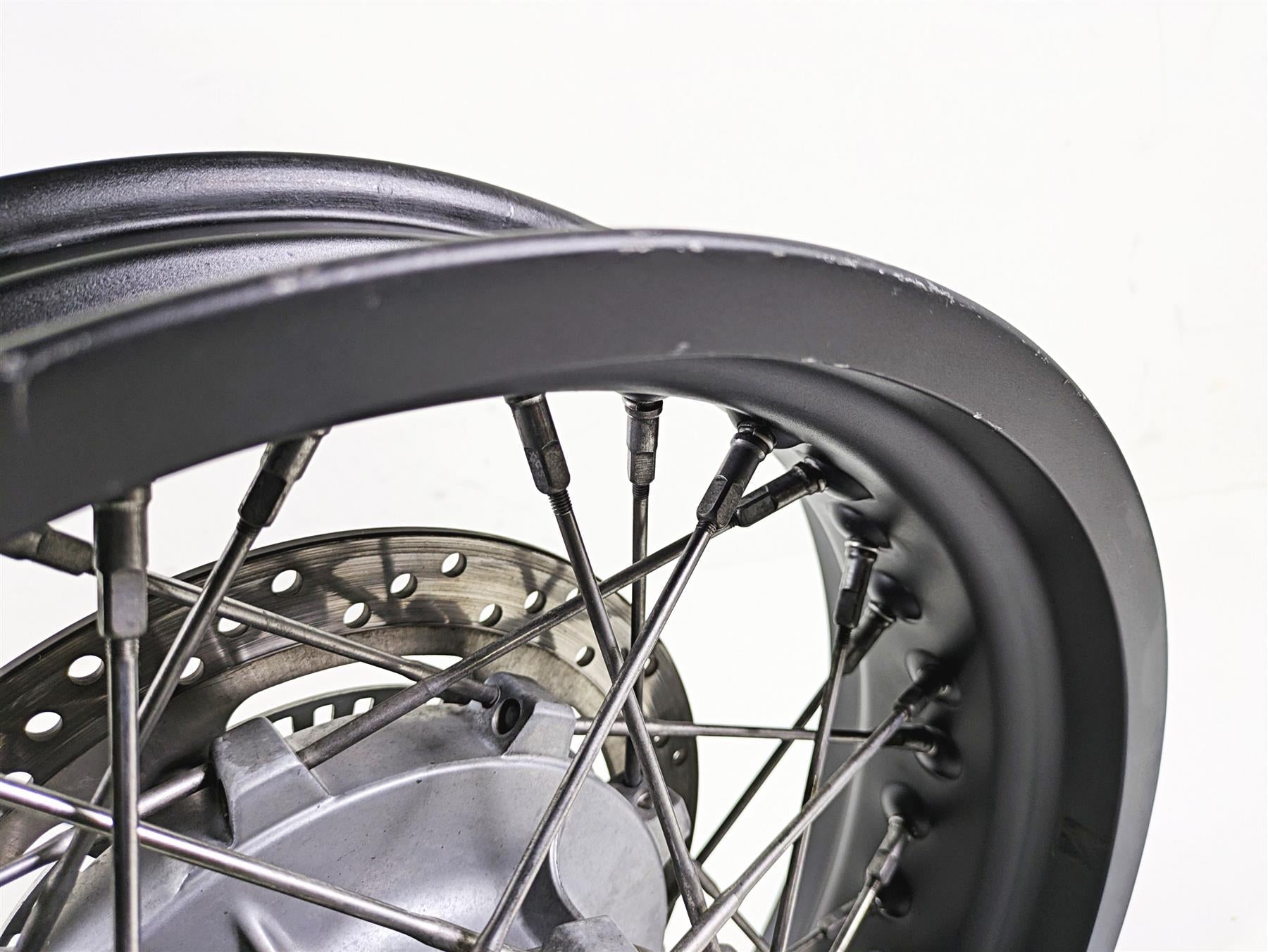 2016 Moto Guzzi Stelvio 1200 8V NTX Straight 17x4.25 Rear Wheel Spoke Rim {{ shop.shopifyCountryName }} - Mototech271