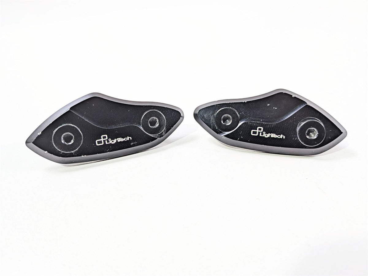 2018 Aprilia RSV4 RR Mirror Delete Block Off Plates Lightech SPE111-01 {{ shop.shopifyCountryName }} - Mototech271