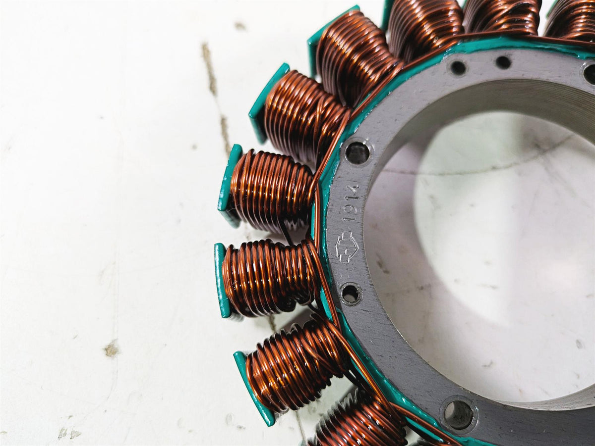 2005 Harley Softail FLSTSCI Heritage Springer Alternator Stator 38A 30017-01B {{ shop.shopifyCountryName }} - Mototech271