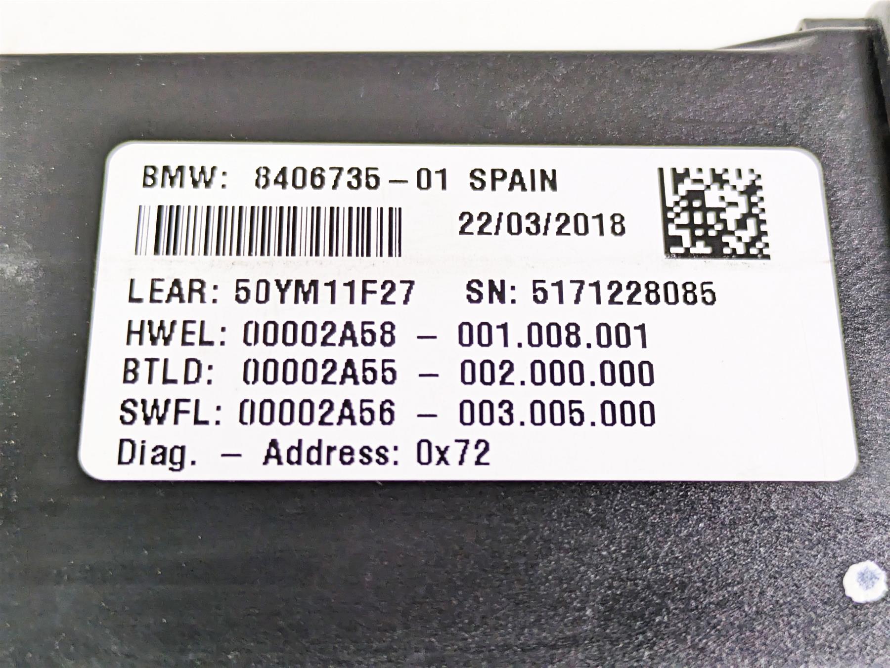 2018 BMW R1200GS GSW K50 Basic Light Control Module Ecu 61358406735 {{ shop.shopifyCountryName }} - Mototech271
