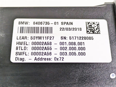 2018 BMW R1200GS GSW K50 Basic Light Control Module Ecu 61358406735 {{ shop.shopifyCountryName }} - Mototech271