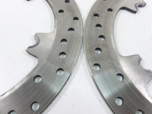 2011 Harley VRSCF Muscle Rod Front Brake Rotor Disc Set 44553-06A