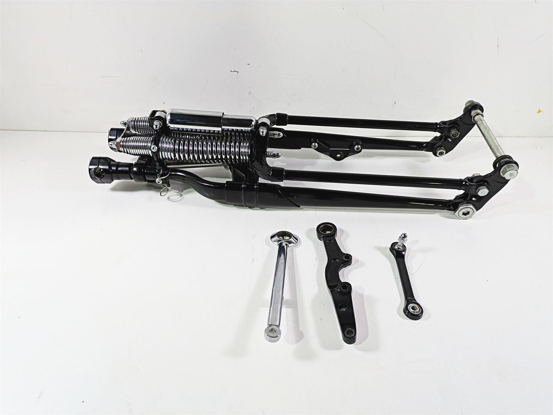 2009 Harley FLSTSB Cross Bones Straight Springer Front End Fork Set 46173-05