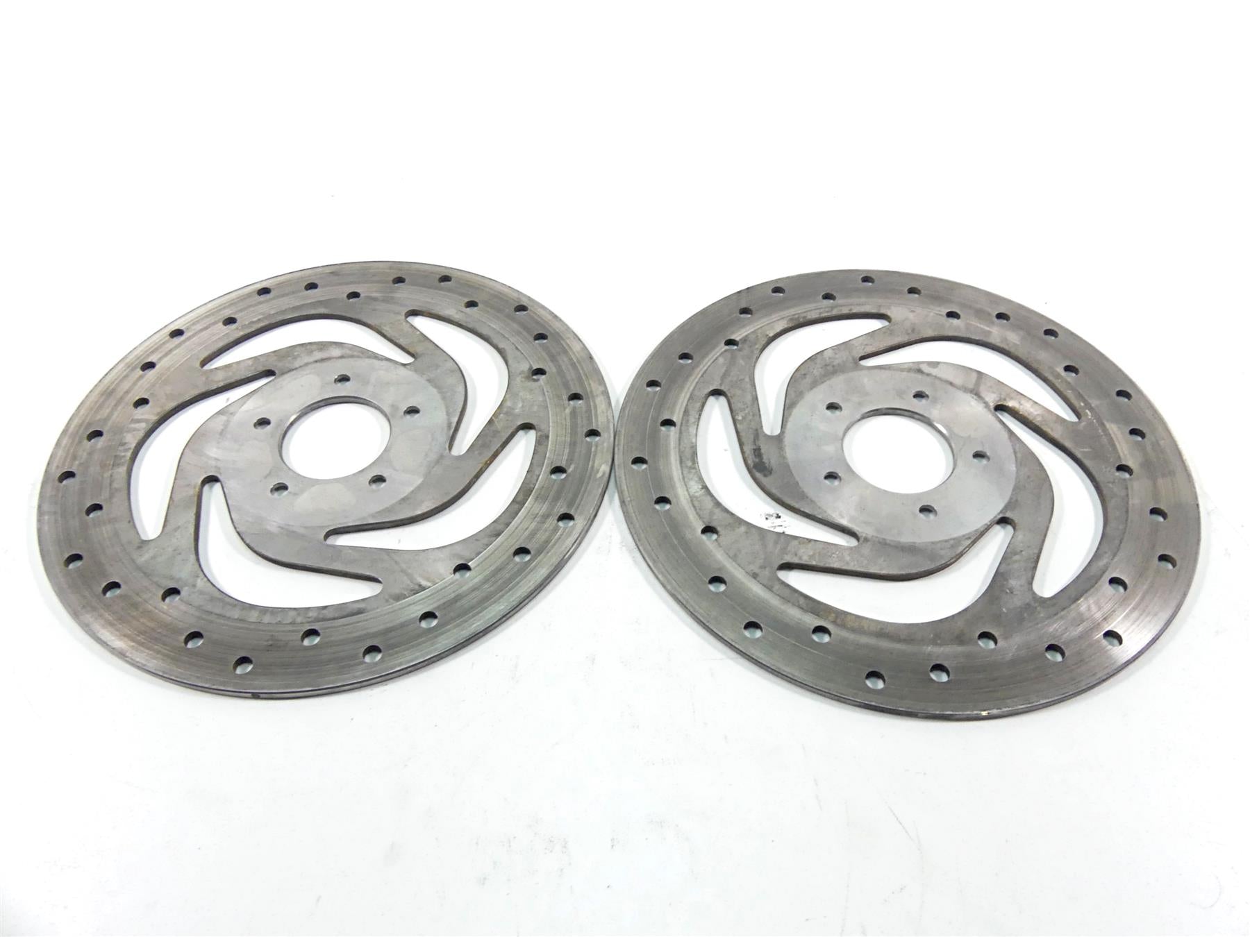 2009 Harley XR1200 Sportster Front Straight Brake Rotor Disc Set 41820 ...