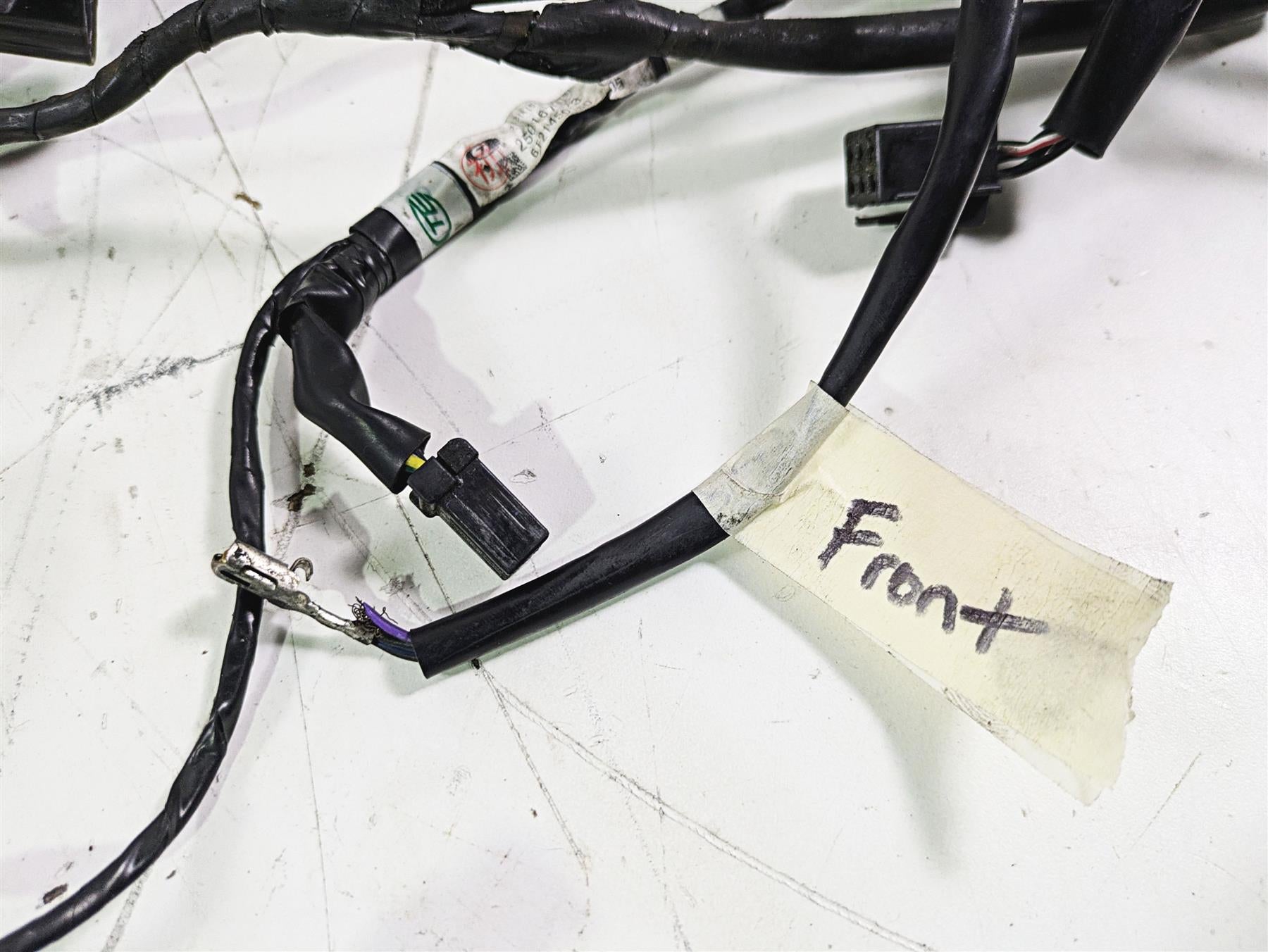 2012 Triumph Daytona 675 Main Wiring Harness Loom - For Parts T2501679 {{ shop.shopifyCountryName }} - Mototech271