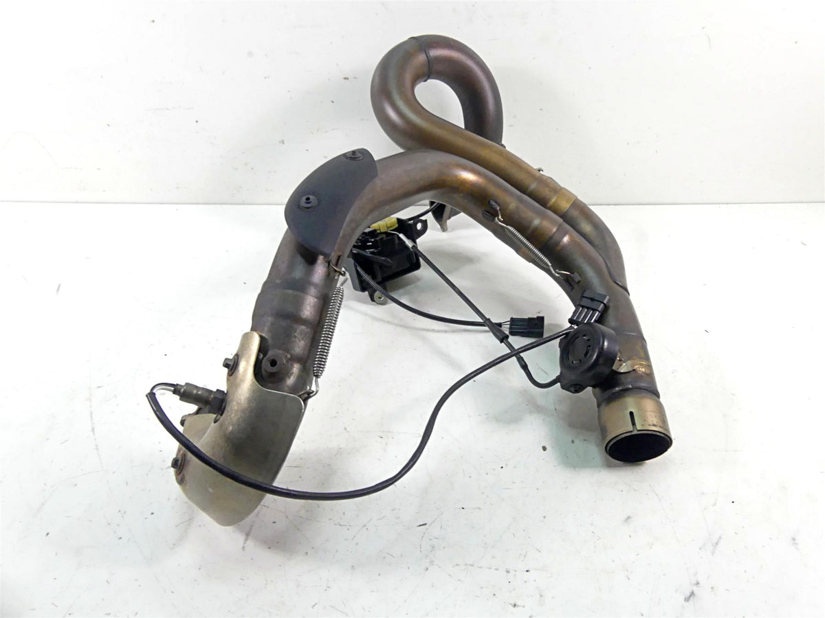 2013 Ducati Diavel Red Exhaust Header & Servo Set 57012881A 57211562B 59340392A {{ shop.shopifyCountryName }} - Mototech271