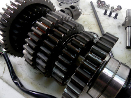 2012 Kawasaki ZX1400 ZX14R Ninja Transmission Gears Shaft Drum Set 13128-0677 {{ shop.shopifyCountryName }} - Mototech271