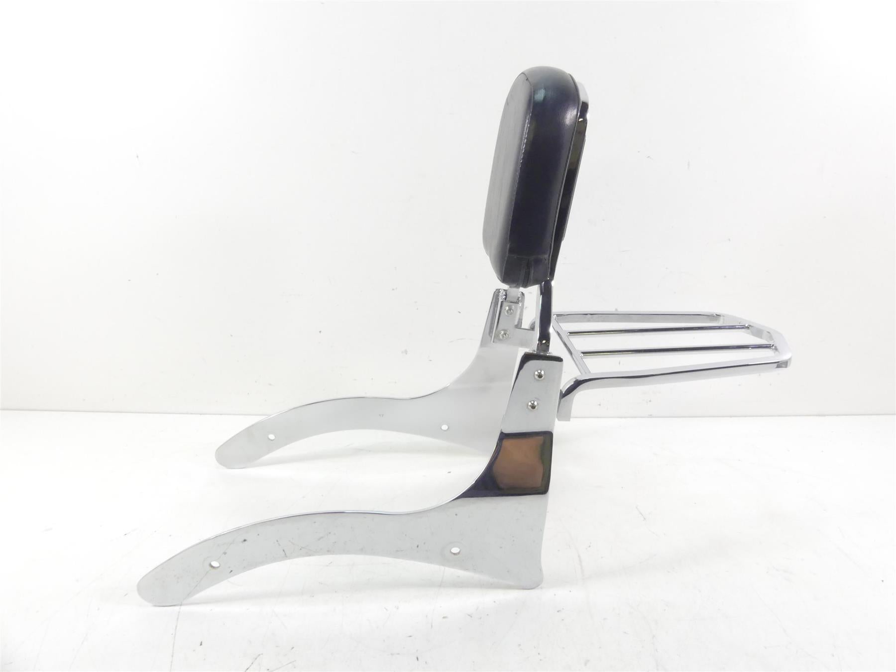 2002 Yamaha XVS1100 V-Star Nice Chrome Sissy Bar Back Rest {{ shop.shopifyCountryName }} - Mototech271