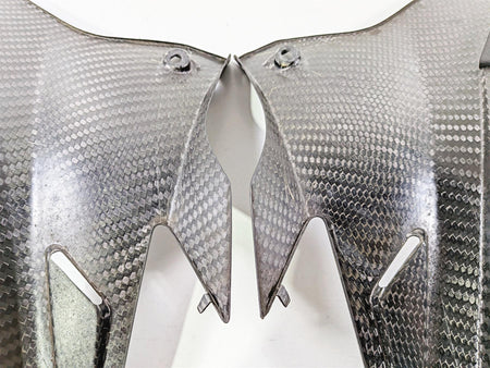 2014 Aprilia RSV4 RR Factory Left Right Leg Carbon Fiber Cover Set 890966 890967 {{ shop.shopifyCountryName }} - Mototech271