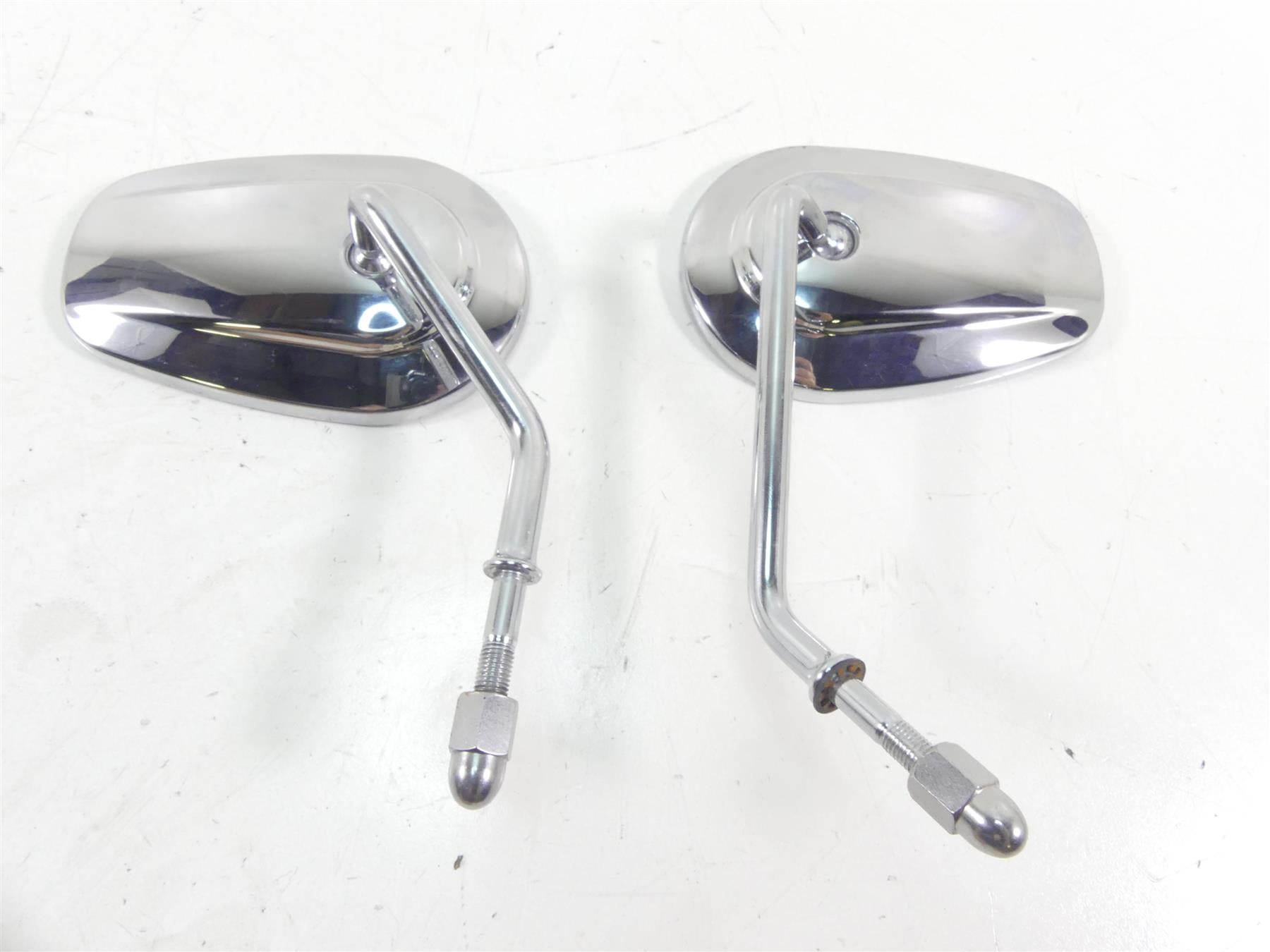 2007 Harley FLHTCU SE2 CVO Electra Glide Chrome Mirror Set 91950-07 91951-07 {{ shop.shopifyCountryName }} - Mototech271