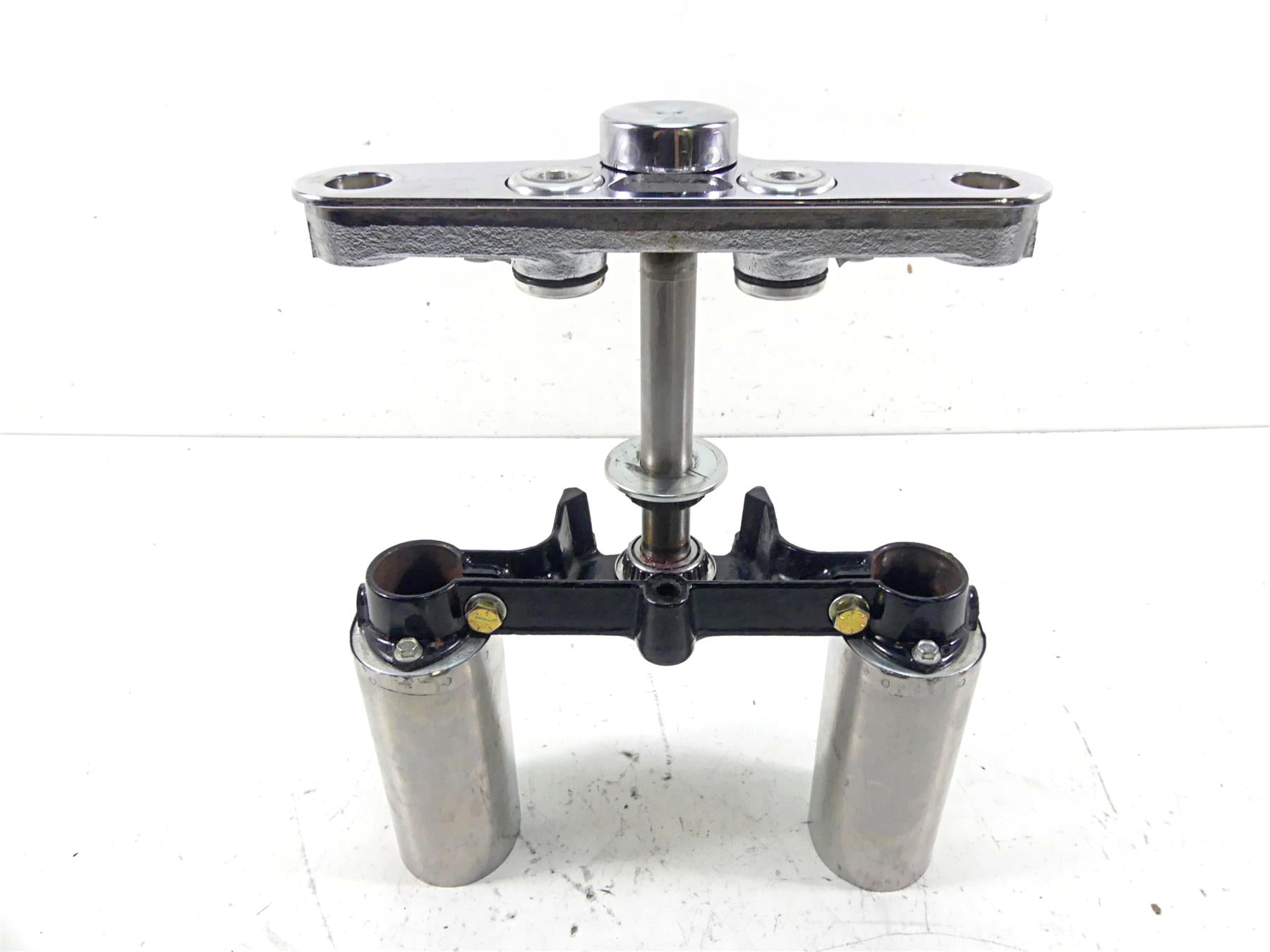2011 Harley Softail FLSTF Fat Boy Upper Lower 41mm Triple Tree Set 45605-00A {{ shop.shopifyCountryName }} - Mototech271
