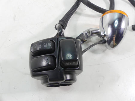 2009 Harley FXDF Dyna Fat Bob Left Control Switch + Blinker Set - Read 71682-06A {{ shop.shopifyCountryName }} - Mototech271