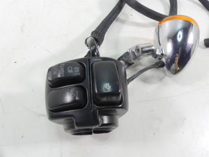 2009 Harley FXDF Dyna Fat Bob Left Control Switch + Blinker Set - Read 71682-06A | Mototech271